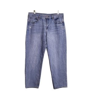 NWOT American Eagle Light Wash 90's Low Rise Straight Leg Jeans